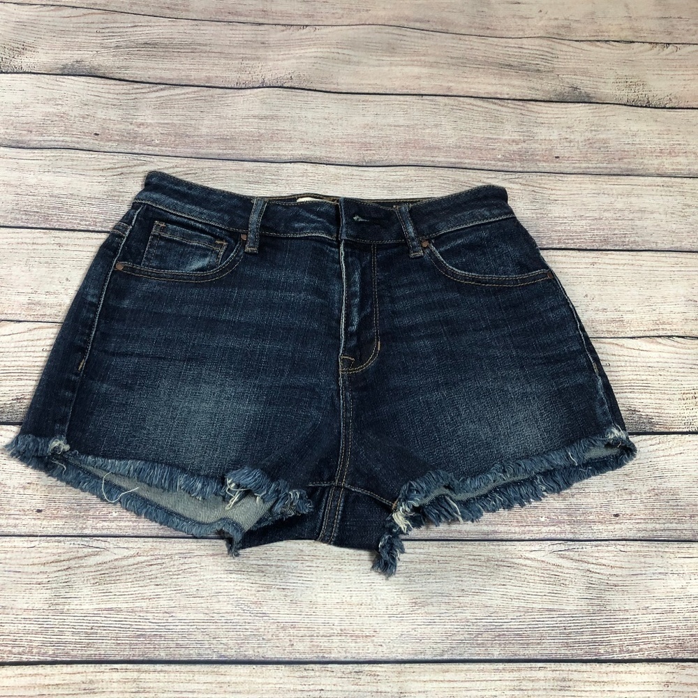 PacSun High Rise Denim Short Size 25